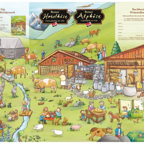 Tischset_Wimmelbild_zAlp_Casalp