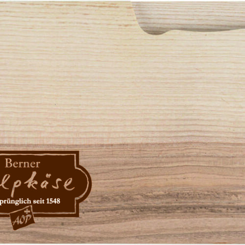 Holzbrett mit Messer (Victorinox)